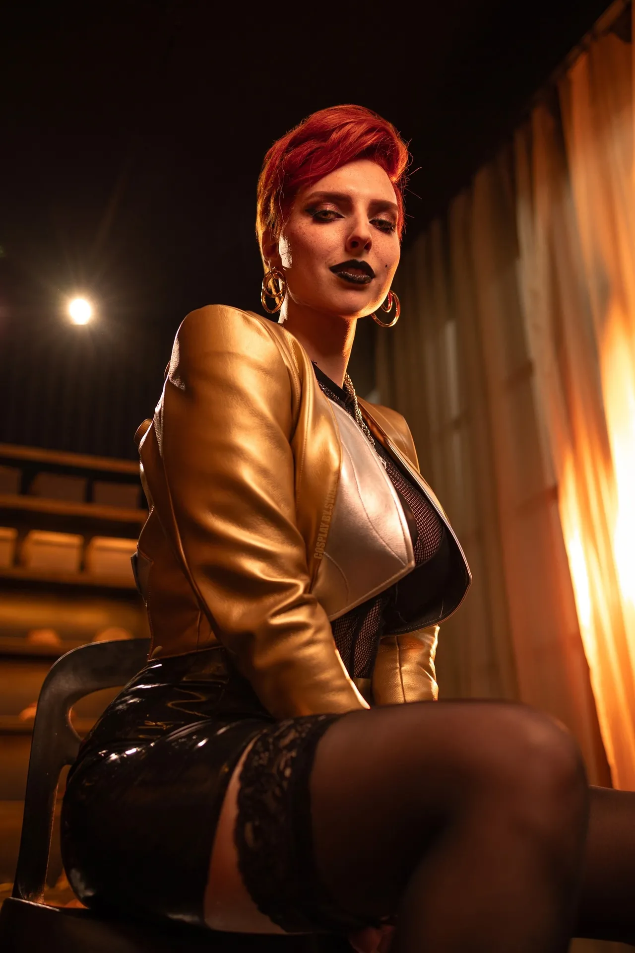 Косплей aurora cassel из cyberpunk 2077 от svizee 3