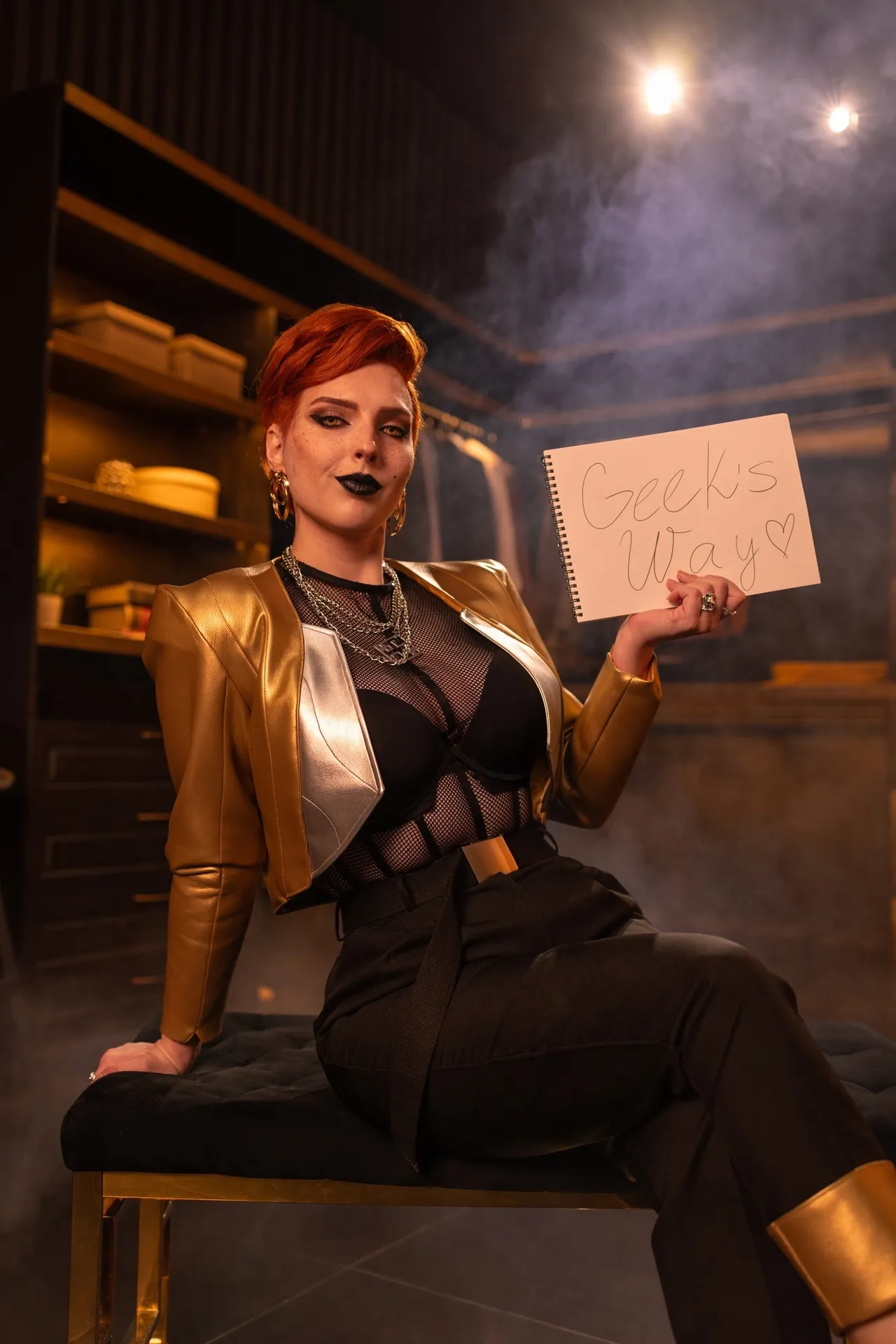 Косплей aurora cassel из cyberpunk 2077 от svizee 5