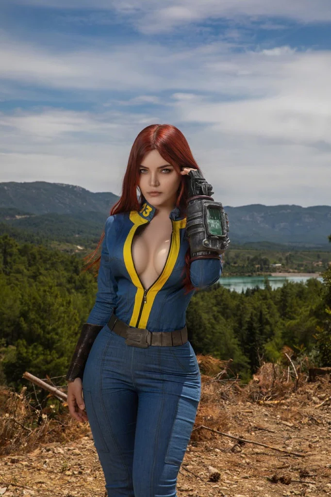 Косплей vault dweller 13 из игр серии fallout от kalinka fox 3