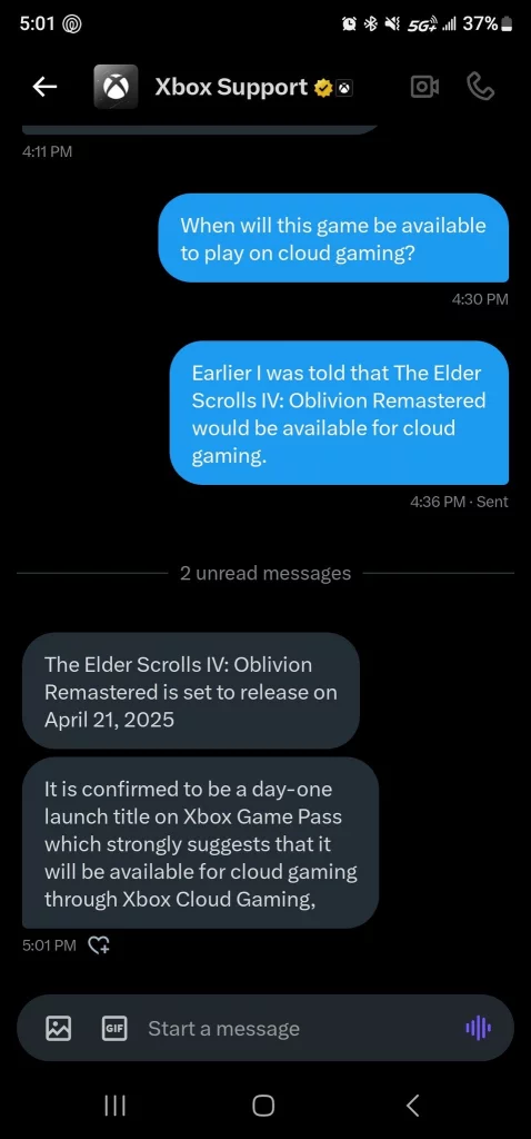 Oblivion remastered выходит 21 апреля — xbox support поделилась датой выхода