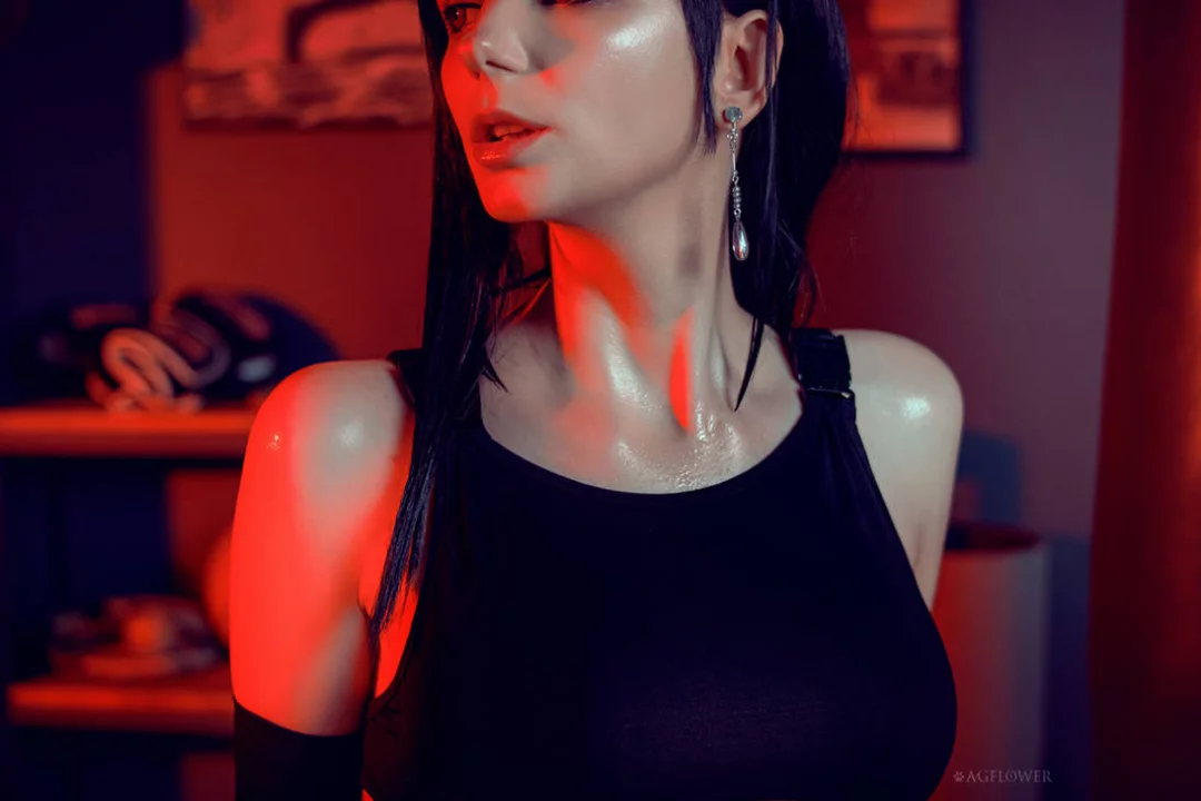 Косплей tifa lockhart из final fantasy vii от agflower cosplay 6