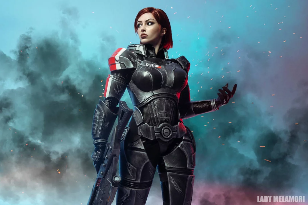 Косплей Jane Shepard и Miranda Lawson из Mass Effect от Lady Melamori и Lada Lyumos