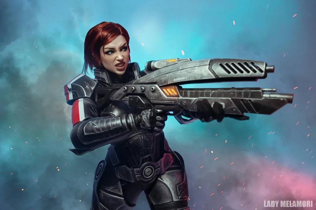 Косплей Jane Shepard и Miranda Lawson из Mass Effect от Lady Melamori и Lada Lyumos
