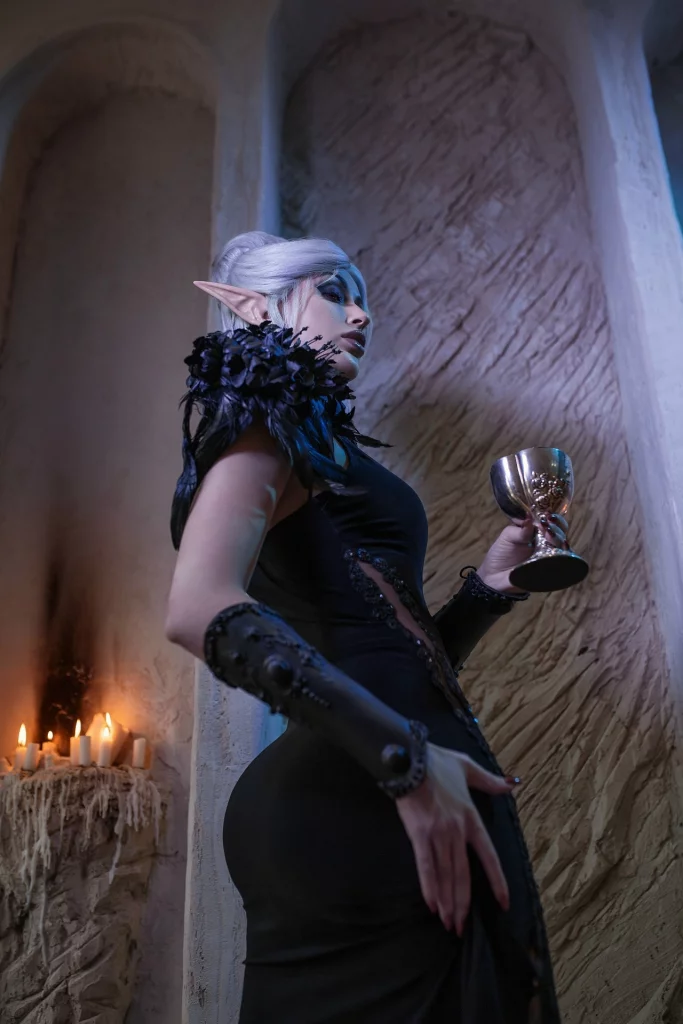 Косплей Minthara Baenre из Baldur’s Gate 3 от LERA HIMERA