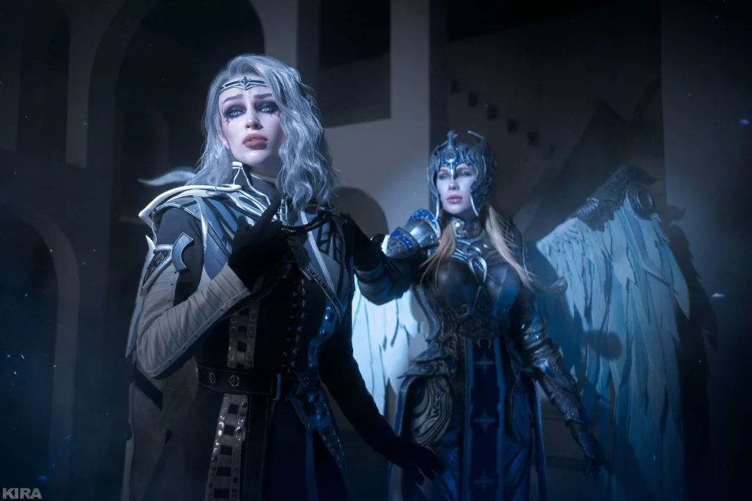 Косплей Izobel Thorn и Dame Aylin из Baldur’s Gate 3 от Lady Melamori и Frau Haku