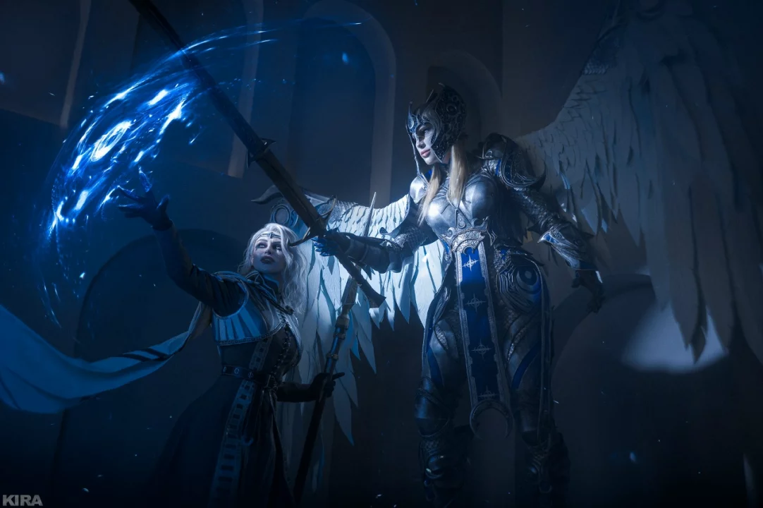 Косплей Izobel Thorn и Dame Aylin из Baldur’s Gate 3 от Lady Melamori и Frau Haku