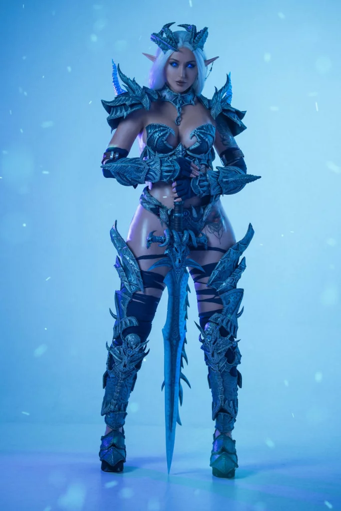 Косплей Sindragosa и Arthas из Warcraft от Lera Himera и AKUMURA