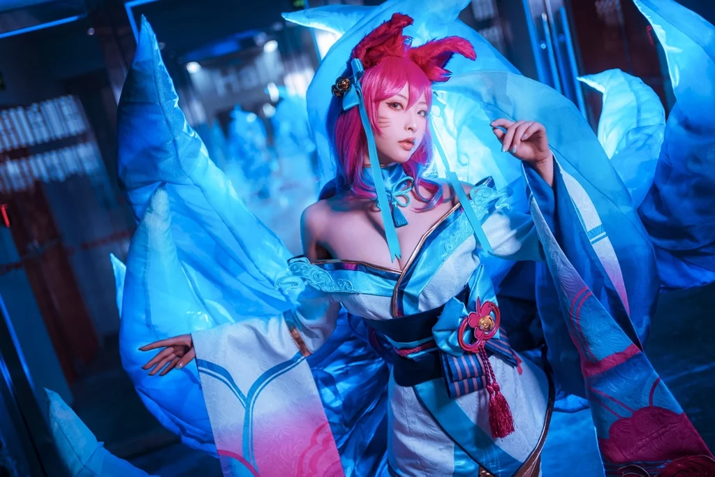 Косплей Spirit Blossom Ahri из League of Legends от Shimizu Yuno