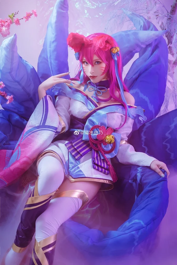 Косплей Spirit Blossom Ahri из League of Legends от Shimizu Yuno