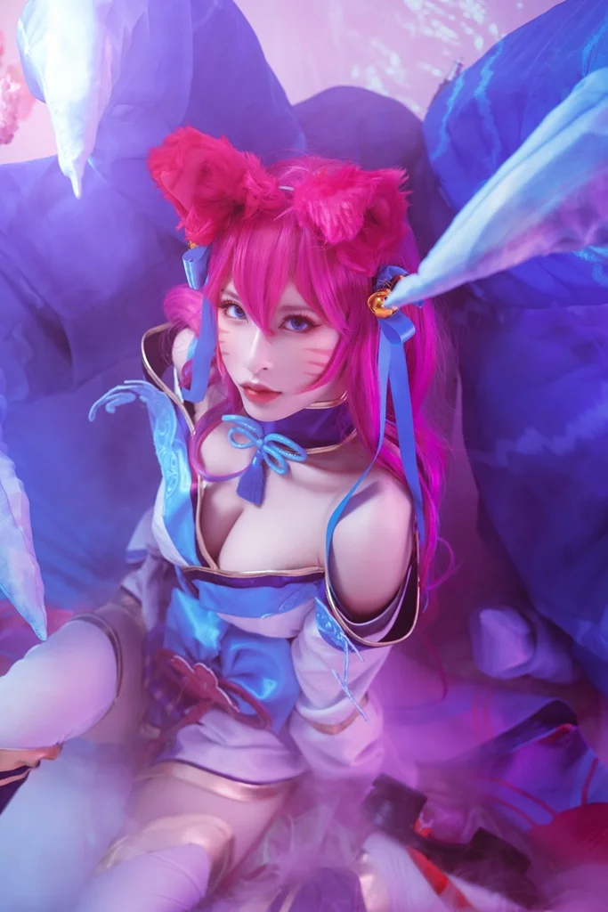 Косплей Spirit Blossom Ahri из League of Legends от Shimizu Yuno