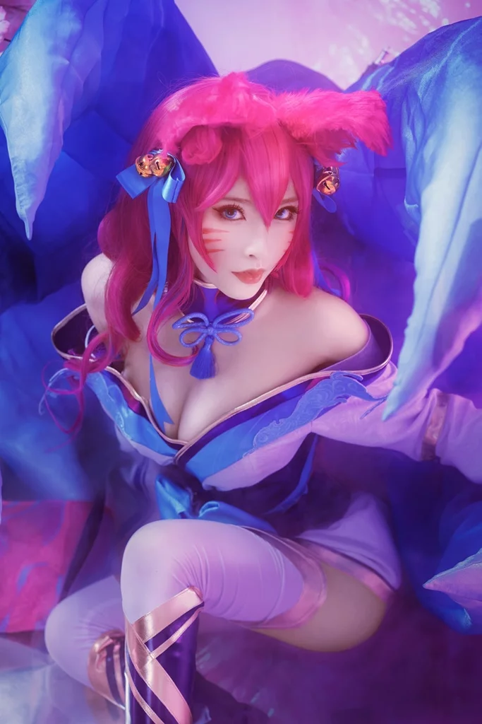 Косплей Spirit Blossom Ahri из League of Legends от Shimizu Yuno