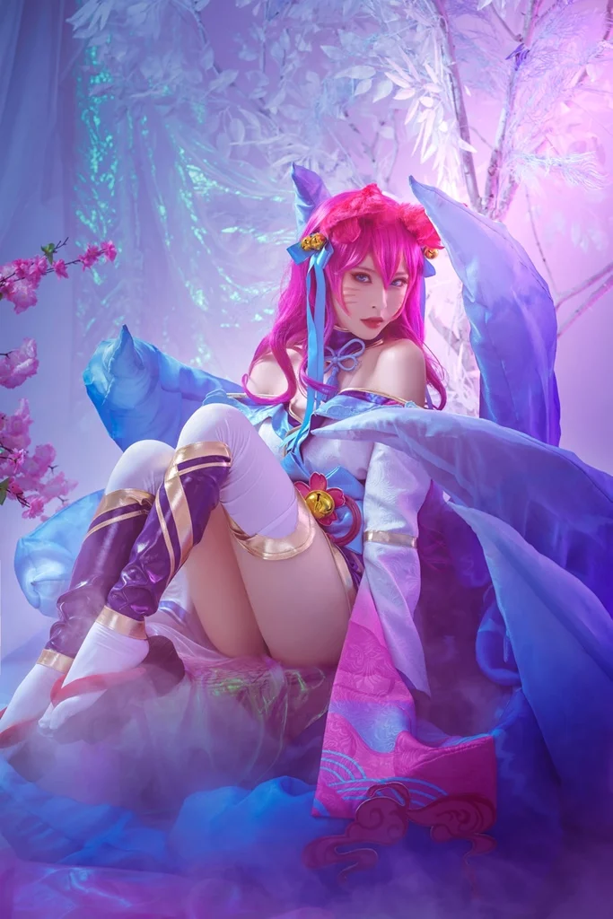Косплей Spirit Blossom Ahri из League of Legends от Shimizu Yuno