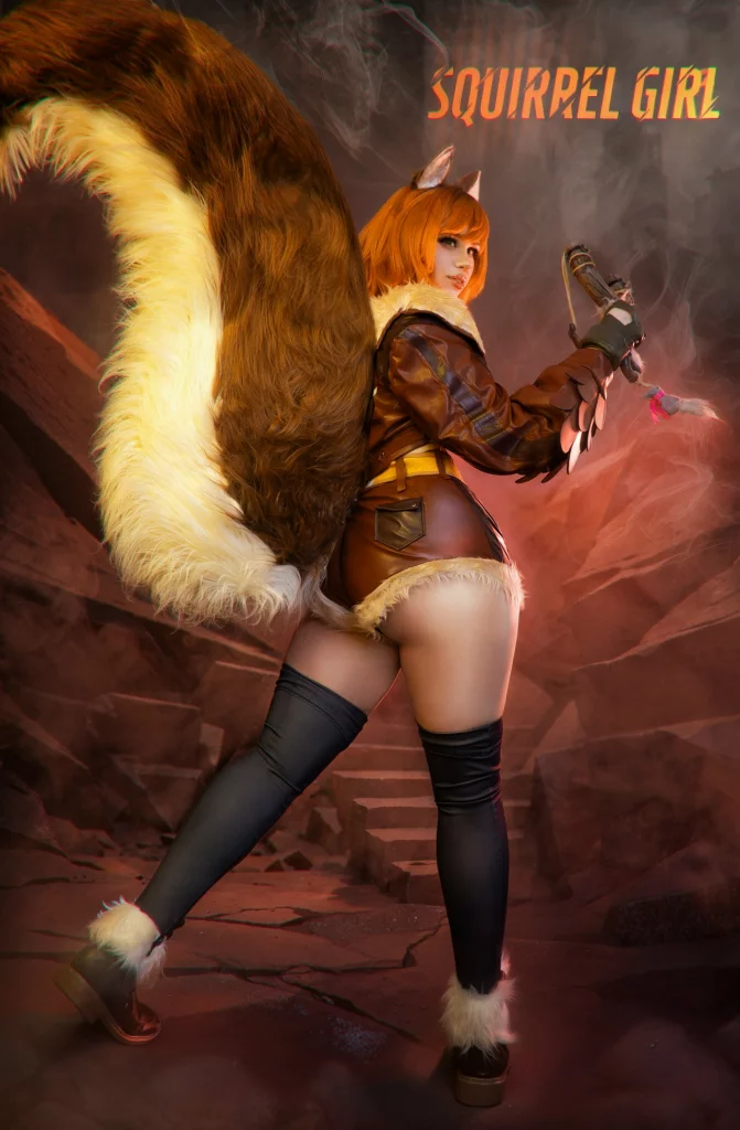 Косплей Squirrel Girl из Marvel Rivals от YOUR PERSONAL SUCCUBUS Alice cosplay