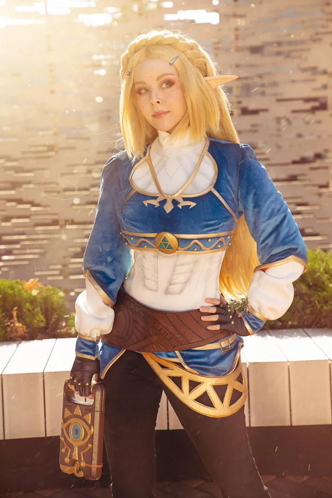 Косплей Zelda из The Legend of Zelda Breath of the Wild от Helly von Valentine