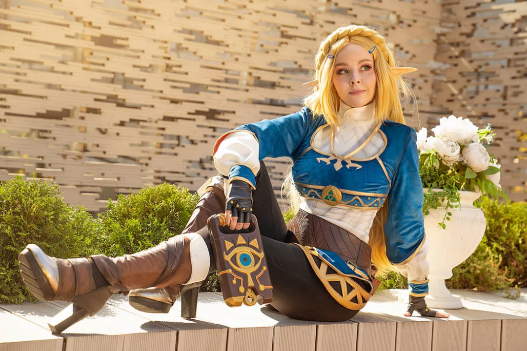 Косплей Zelda из The Legend of Zelda Breath of the Wild от Helly von Valentine