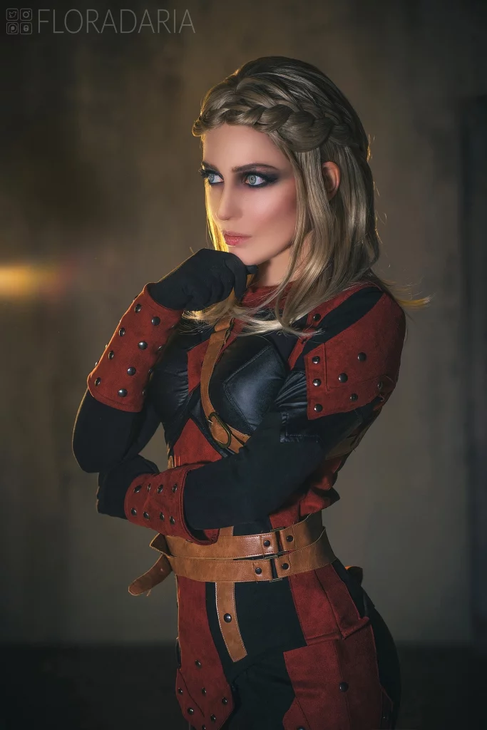 Косплей ассасина Тёмного братства из Skyrim
