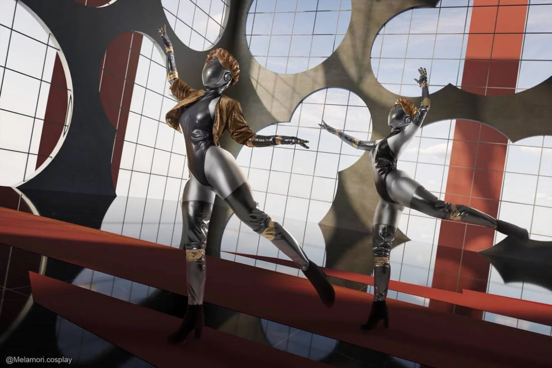 Косплей телохранительницы Twin из игры Atomic Heart от Lady Melamori