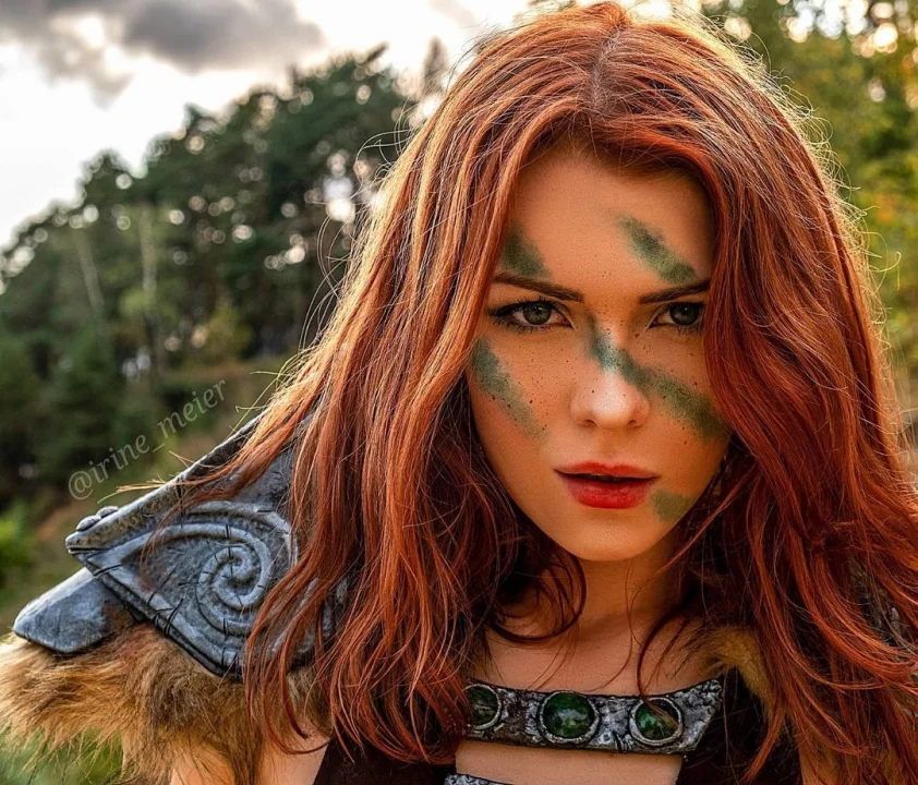 Косплей Aela the Huntress из The Elder Scrolls V: Skyrim от Irina Meier