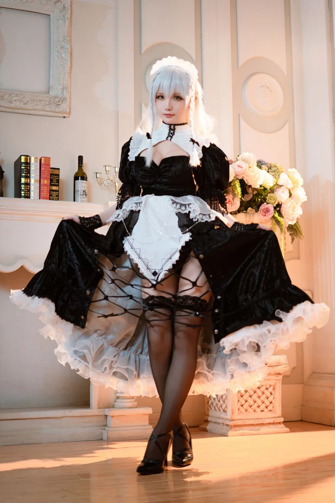 Косплей корабля королевского флота Hermione из Azur Lane от Hoshilily