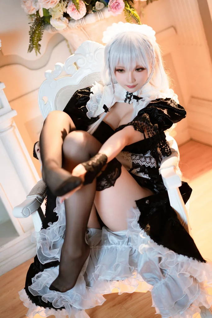 Косплей корабля королевского флота Hermione из Azur Lane от Hoshilily