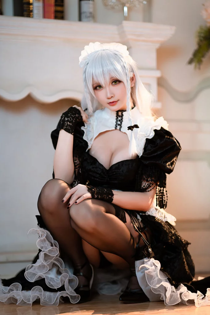 Косплей корабля королевского флота Hermione из Azur Lane от Hoshilily