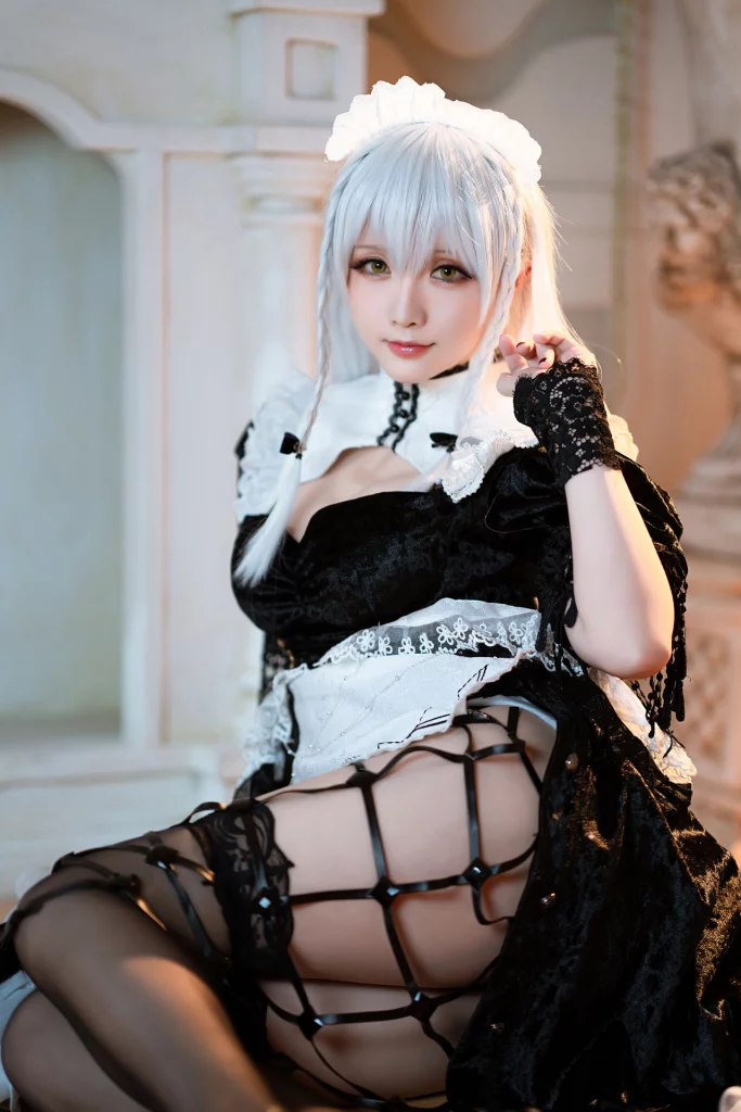 Косплей корабля королевского флота Hermione из Azur Lane от Hoshilily