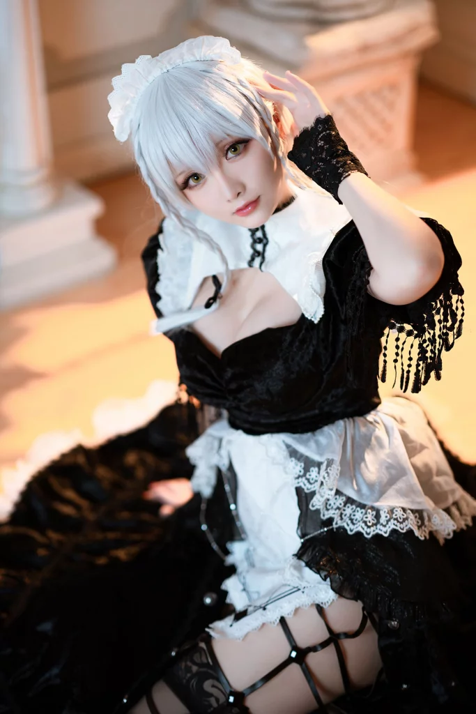 Косплей корабля королевского флота Hermione из Azur Lane от Hoshilily