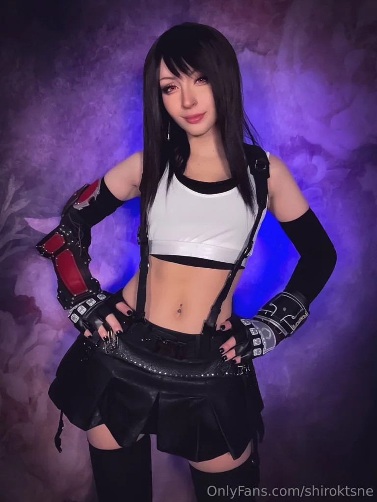 Косплей Tifa Lockhart из Final Fantasy VII Remake от ShiroKitsune