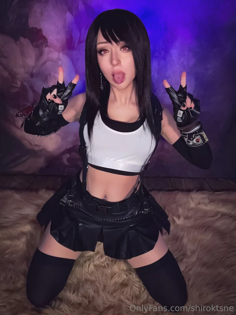 Косплей Tifa Lockhart из Final Fantasy VII Remake от ShiroKitsune