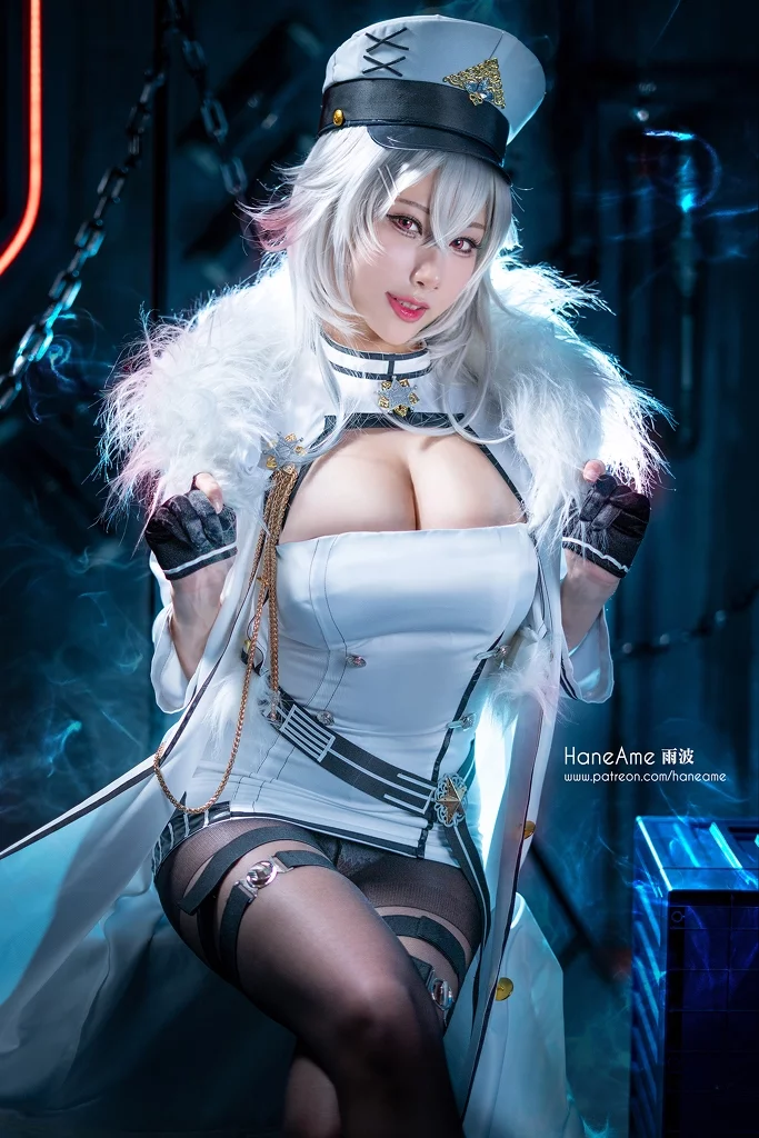 Косплей линкора Северного Парламента Gangut из Azur Lane от HaneAme