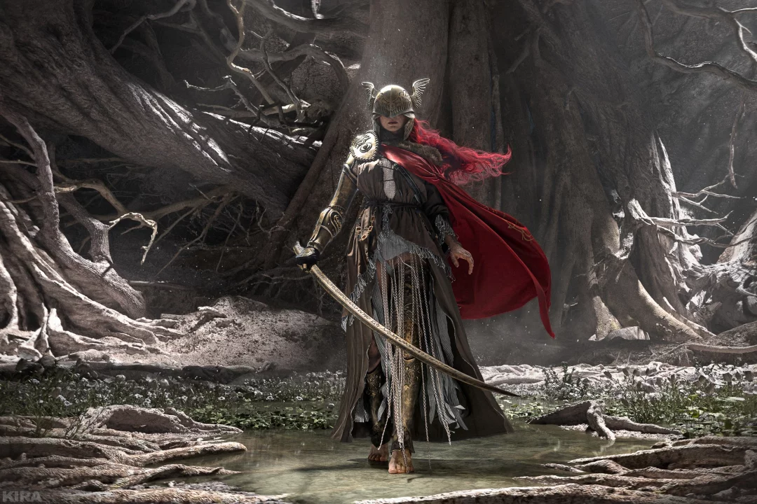 Косплей Malenia, Blade of Miquella из Elden Ring от Reilin