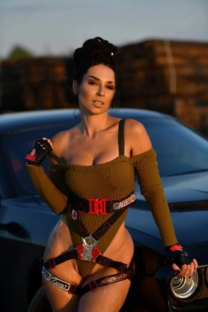Косплей кочевницы Panam Palmer из Cyberpunk 2077 от Анны Шаховской