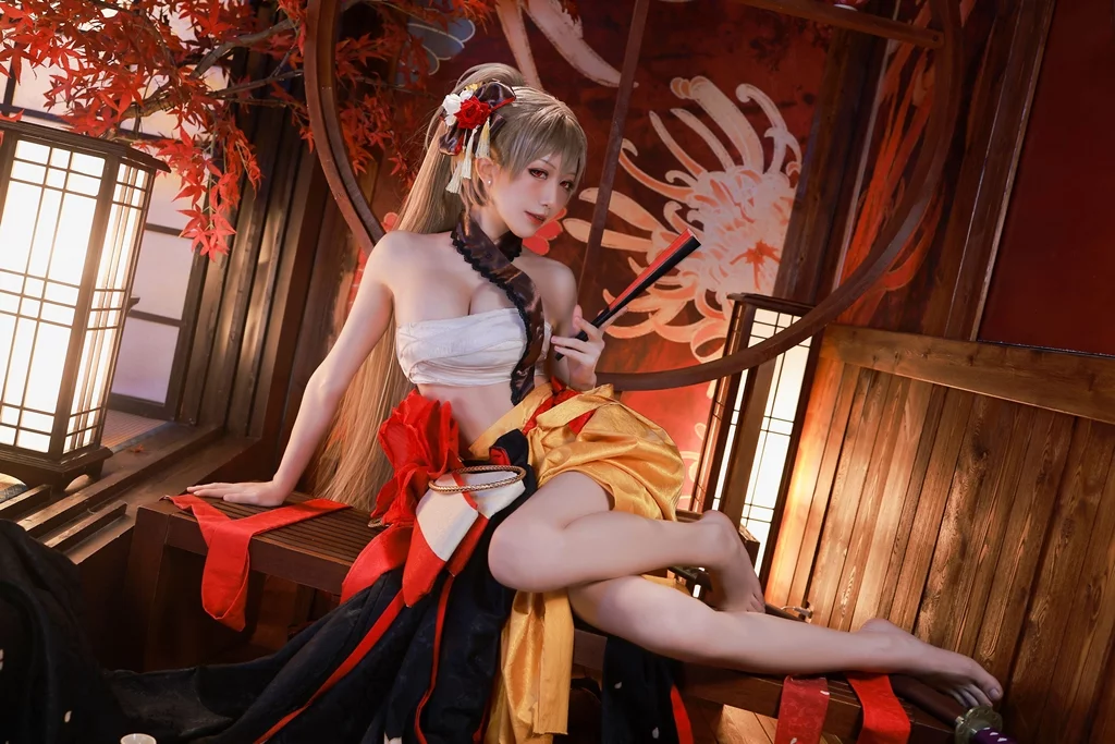 Косплей линейного корабля Jean Bart из Azur Lane от Aqua