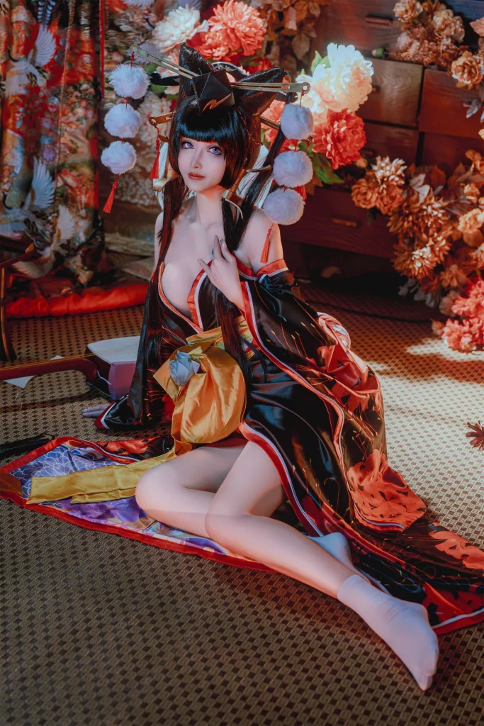 Косплей принцессы Nyotengu из файтингов Dead or Alive от LuluBaby233