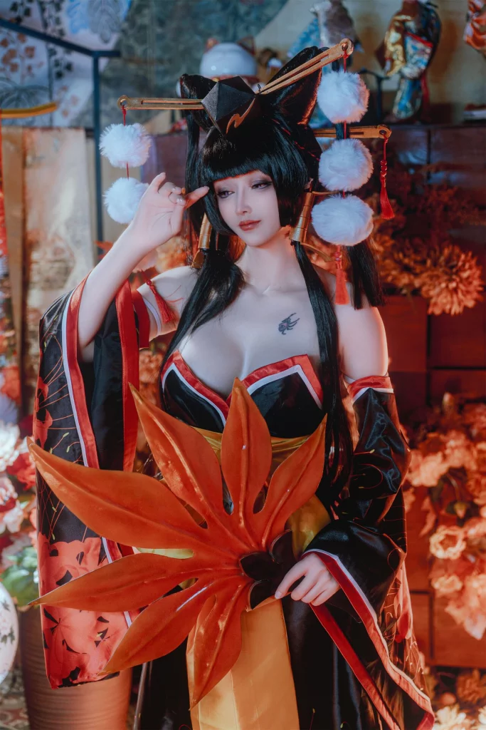 Косплей принцессы Nyotengu из файтингов Dead or Alive от LuluBaby233