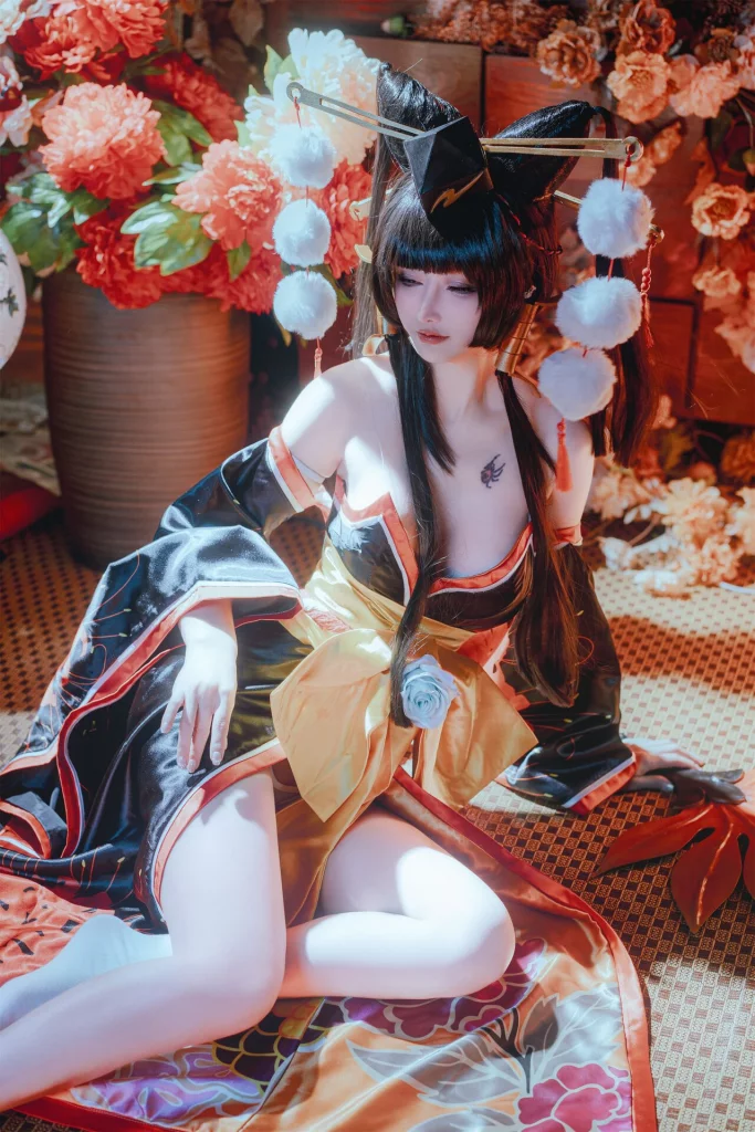Косплей принцессы Nyotengu из файтингов Dead or Alive от LuluBaby233