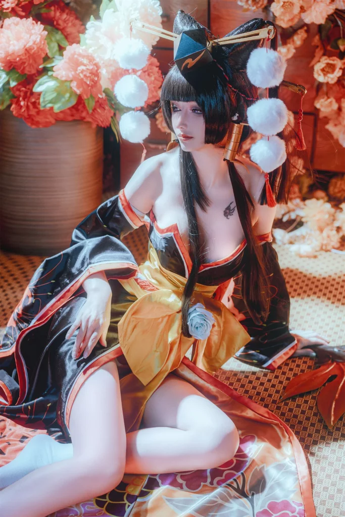 Косплей принцессы Nyotengu из файтингов Dead or Alive от LuluBaby233