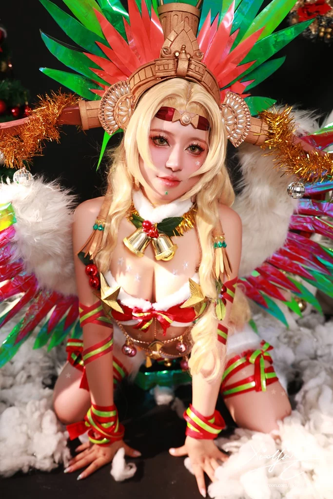 Косплей превосходной наездницы Quetzalcoatl из Fate/Grand Order от Xiaoying