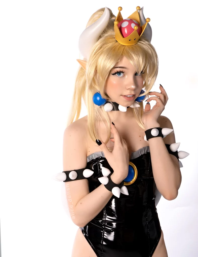 Косплей несуществующей Bowsette из игр серии Super Mario от Alice Delish