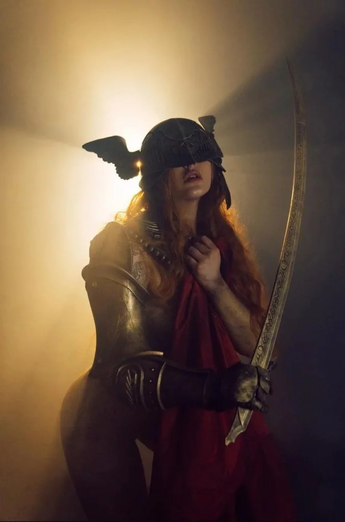 Косплей полубогини Malenia она же Blade of Miquella из Elden Ring от Faith_Chan