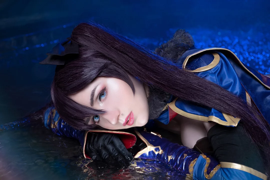 Косплей астрологини Mona Megistus из Genshin Impact от Katarina cosplay