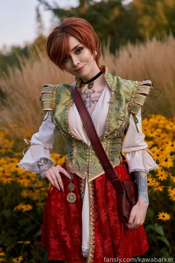 Косплей медички Shani из The Witcher 3: Wild Hunt от KAWABARKER
