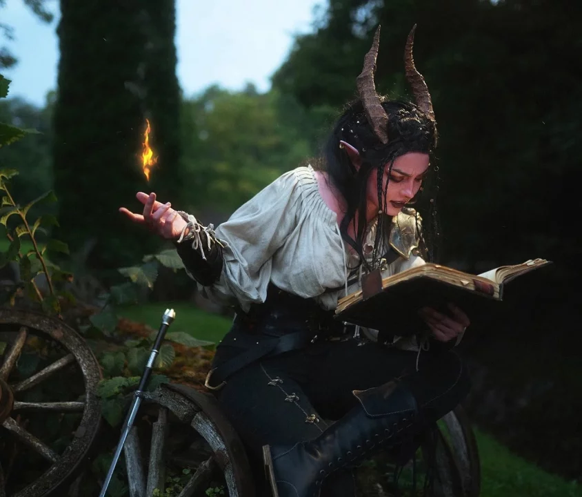 Косплей представительницы расы Tiefling из Dungeons & Dragons (baldur's Gate Iii) от Dark Incognito 2