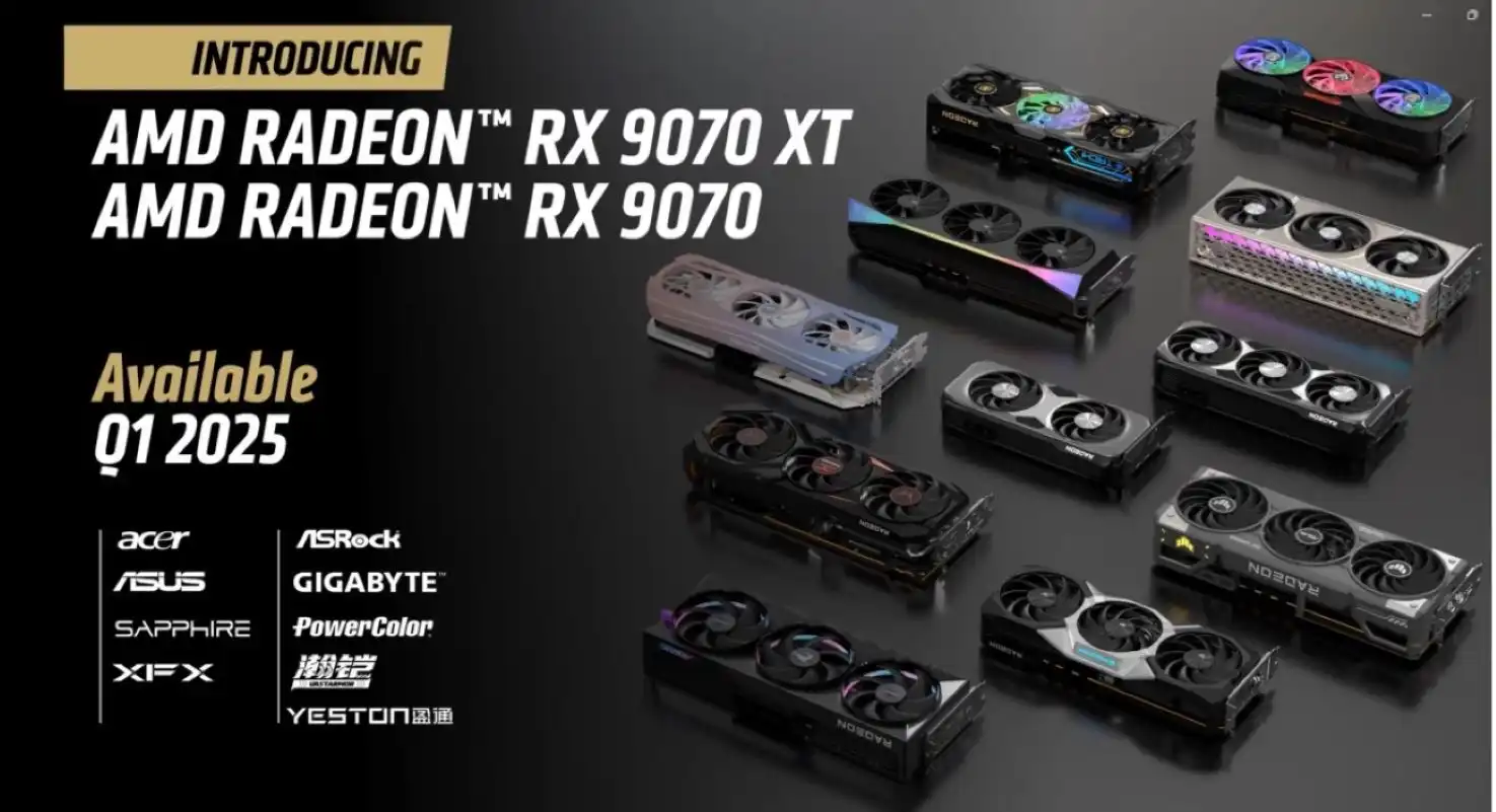 AMD представит видеокарты Radeon RX 9000 уже 28 февраля
