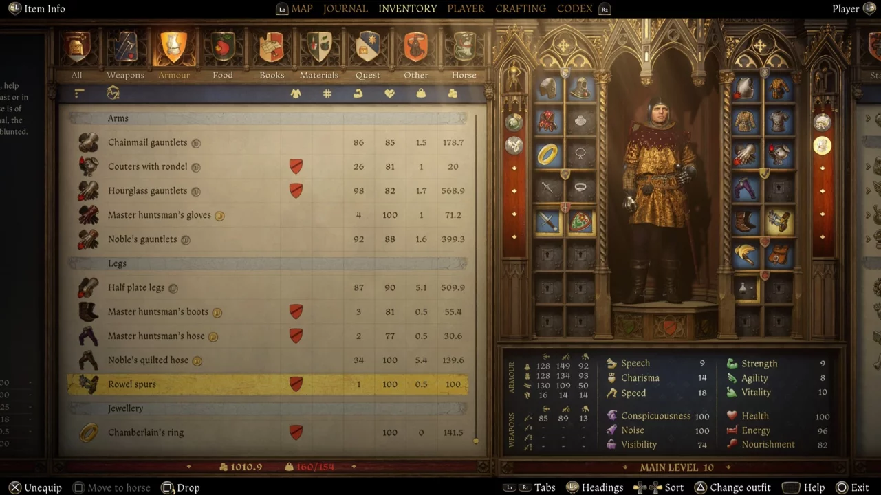 Как увеличить размер инвентаря в Kingdom Come: Deliverance 2