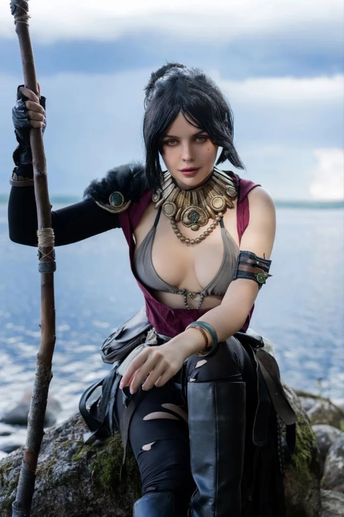Косплей Morrigan из Dragon Age от Asami Gate
