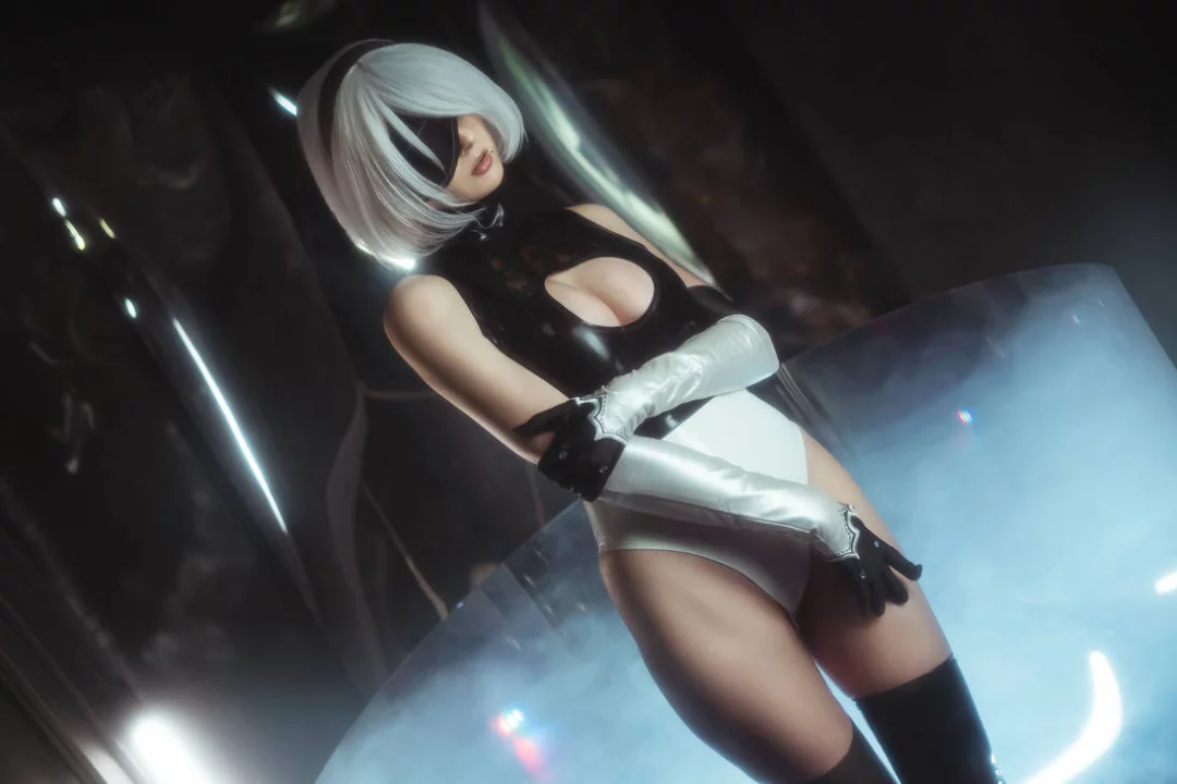 Косплей 2B из NieR: Automata от BellatrixAiden