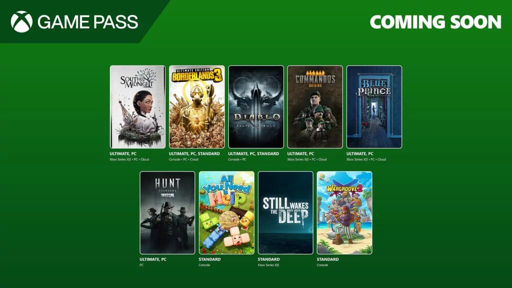 Новые игры в Xbox Game Pass на апрель: Diablo 3, Borderlands 3 и эксклюзивы