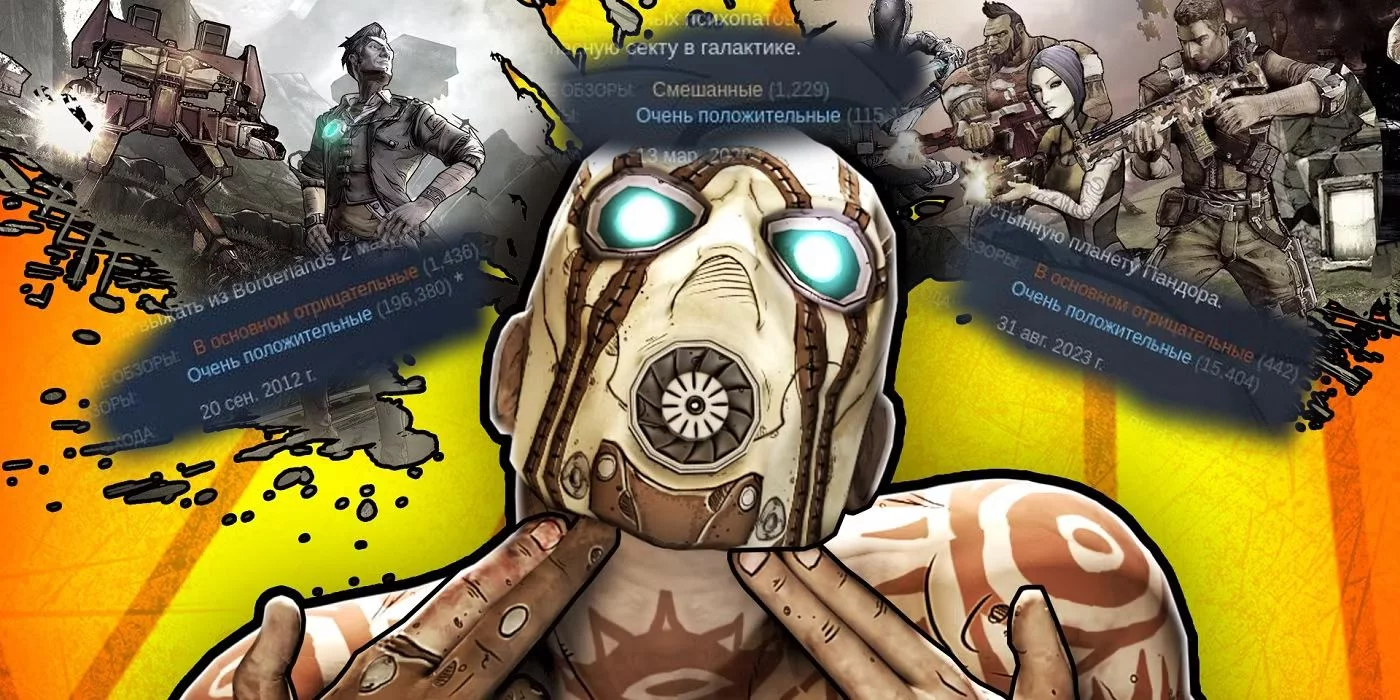 Игроки в ярости: Borderlands засыпали негативными отзывами в Steam из-за политики Take-Two