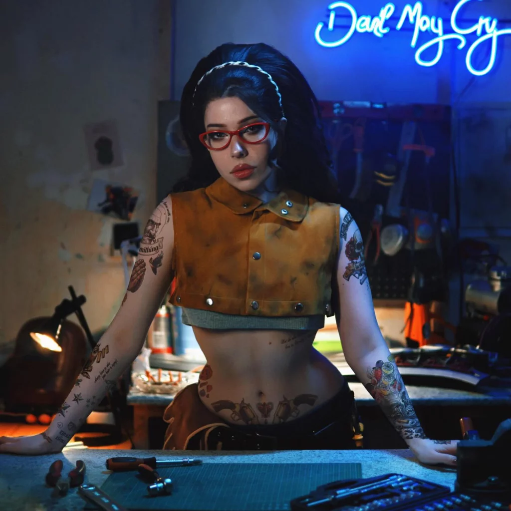 Косплей Nico из Devil May Cry 5 от Vasiliel